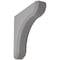 Ekena Millwork 1 3/4"W x 7 1/2"D x 7 1/2"H Eaton Wood Vintage Decor Bracket, Pebble Grey BKTWD02X08X08EAPG - alternate 1